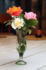 bouquet on the table