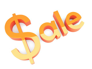 3d Sale Sign