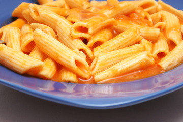 eiernudeln in tomaten mozzarella sauce