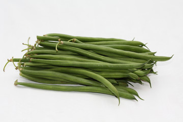 Fototapeta premium haricots verts - common green beans