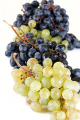 bunch of fresh grapes