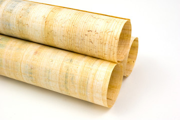 rolls of parchment paper