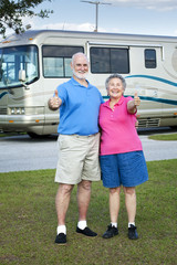 RV Seniors Thumbs Up