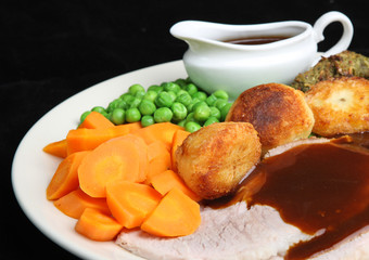 Roast Pork Dinner