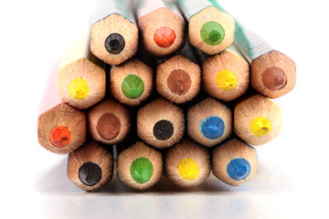 Various colour pencils