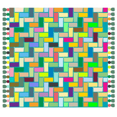 colored carpet