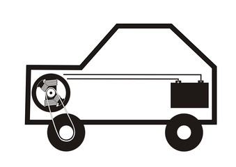 auto mit elektromotor