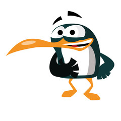 Fototapeta premium Pingouin rire