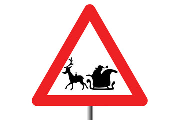 santa sign