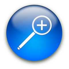 Obraz premium Magnifier button