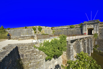 france; charente maritime; oléron;le chateau : citadelle