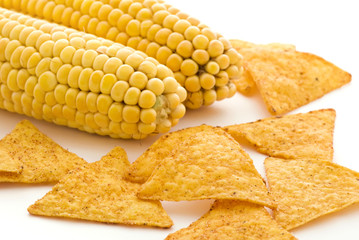 Mais mit Nachos