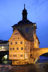 Bamberg Wahrzeichen altes Rathaus