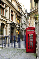 Panele Szklane Podświetlane  Budka telefoniczna w Londynie