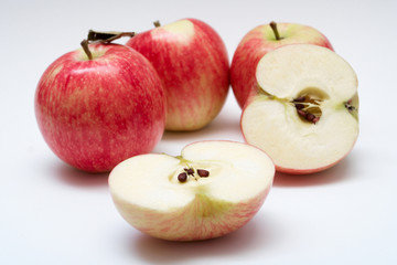 slice of juicy apple