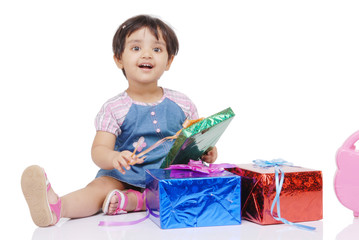 2-3 years old baby girl