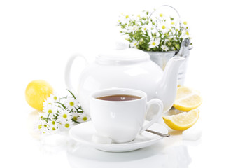 Tea with lemon