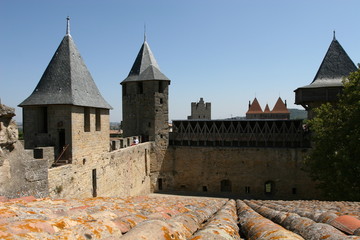 Tours et ramparts de Carcassonne