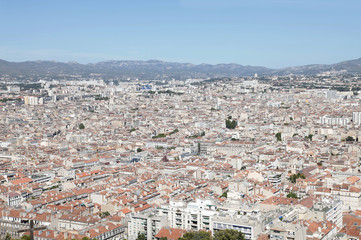 Fototapeta premium Vue générale de Marseille