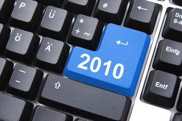 happy new year 2010 button