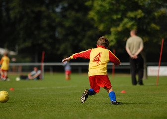 Obraz premium fou de foot