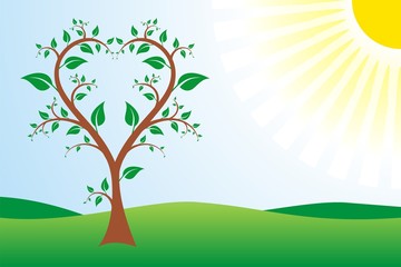 Heart tree