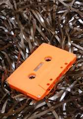 audio cassette bandsalat