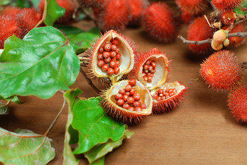 Urucum aberto