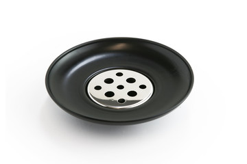 Porte-savon sur fond blanc