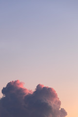 Soft Sunset cloudspace