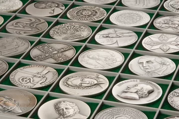 Muurstickers Münzen © Globalflyer