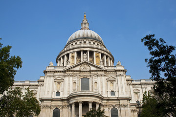 Fototapeta na wymiar St Pauls Cathedral, London, England