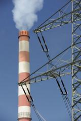Industrie Energie Kraftwerk Strom
