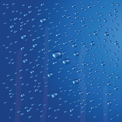 Rain drops background