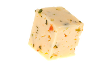 Cheese on isolated