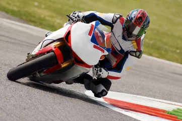 Gordijnen moto in curva © BelliniFrancescoM81