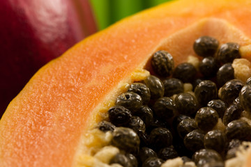 exotic fruit, papaya