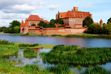 Naklejka na ściany i meble Marienburg in Polen
