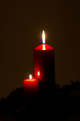 Zwei Kerzen