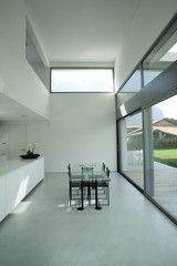 modern house, interior