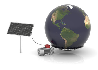 Solar energy can move the world