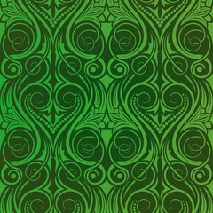 Green seamless wallpaper