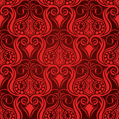 Red seamless wallpaper