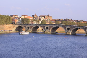 Naklejka premium Bord de Garonne