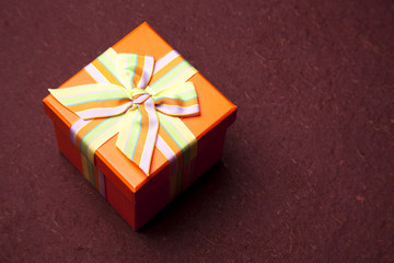 Orange Gift Box