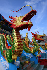 Wat Mai Suvankhiri (Dragon Boat temple), Kelantan, Malaysia..