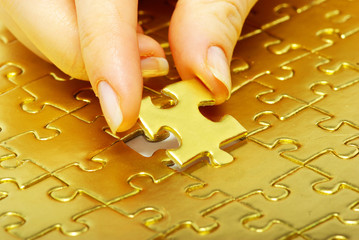 gold puzzle