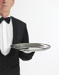 butler diener service tablett