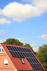 Energiespar - Haus Solardach Sonnenenergie Deutschland - 17072309