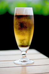 Glass of beer